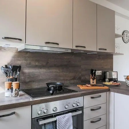 公寓 Haus Treibholz 3 比苏姆
